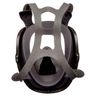 3M Full Face Reusable Respirator 6900 Large Rear View