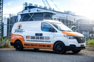 Pro Safety and Training face fit testing van