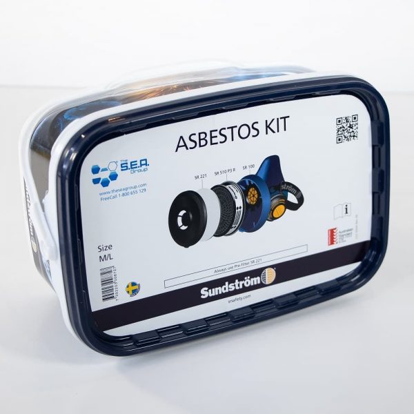 Sundstrom half face asbestos respirator kit