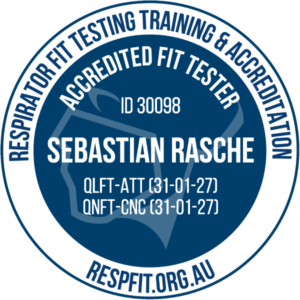 Accredited Respirator Fit Tester Sebastian Rasche
