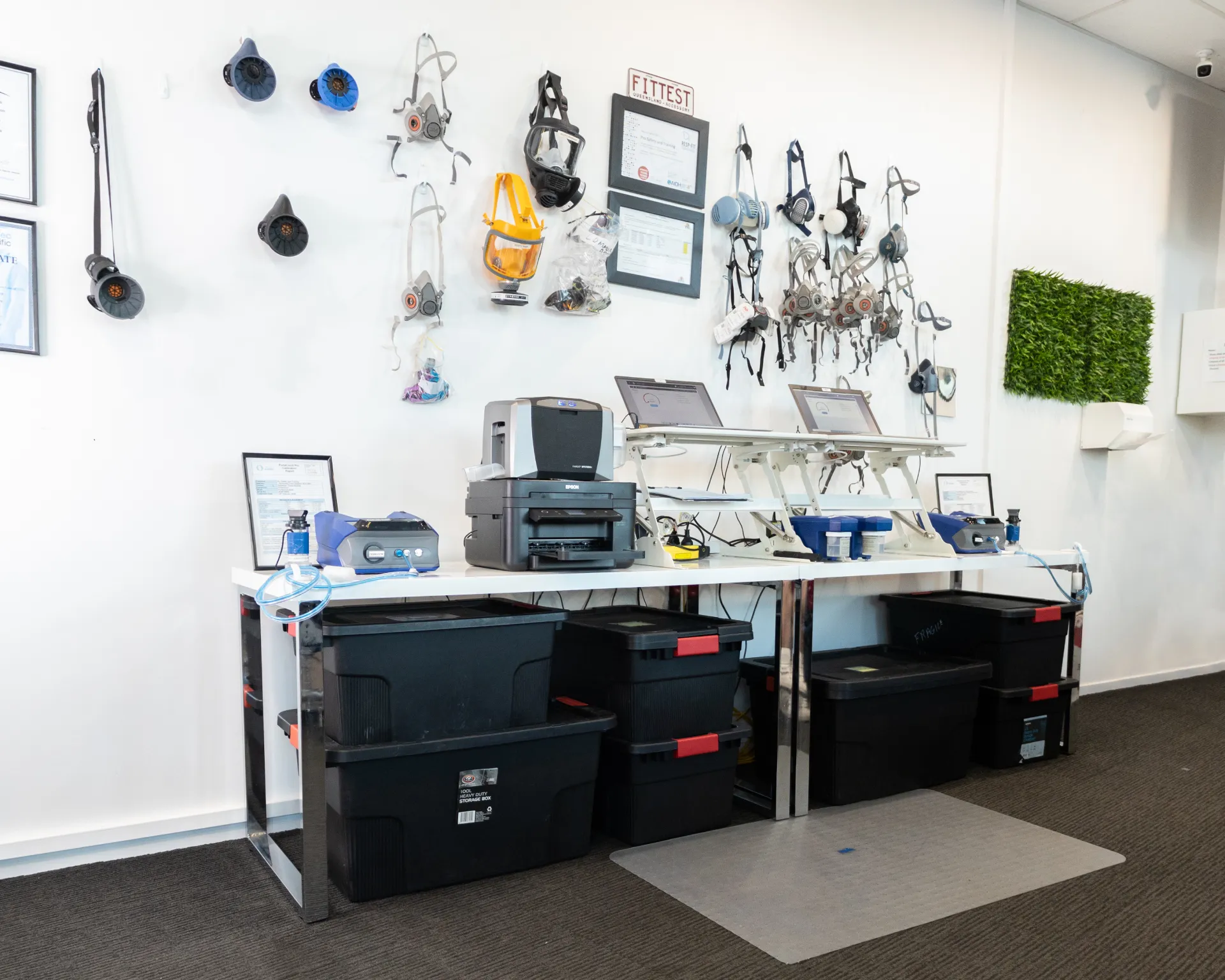 Face Fit Testing Pro Safety Training Brisbane Office